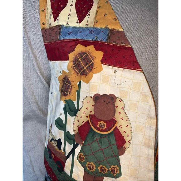 Vintage Quilted Honey Bear Bee Vest Size Large - Picture 4 of 12